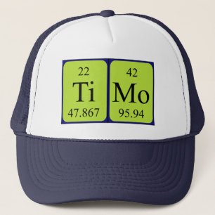 Timo periodic table name hat