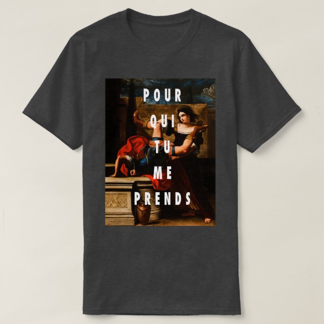 Timoclea Ne te fais pas de mal T-Shirt (Design Front)