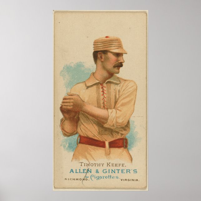 Timothy Keefe, New York Giants Poster (Front)