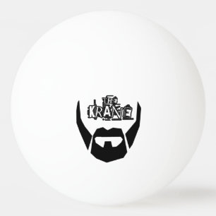 Timothy Krane The Krane Black Beard Ping Pong Ball