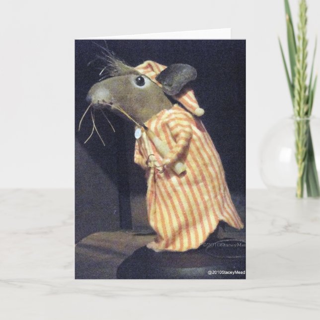 Timothy Mouse Holiday Card (Front)