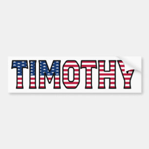 Timothy Name Vorname USA Aufkleber Sticker Auto