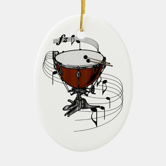 Timpani (Kettle Drum) Ornament (Front)
