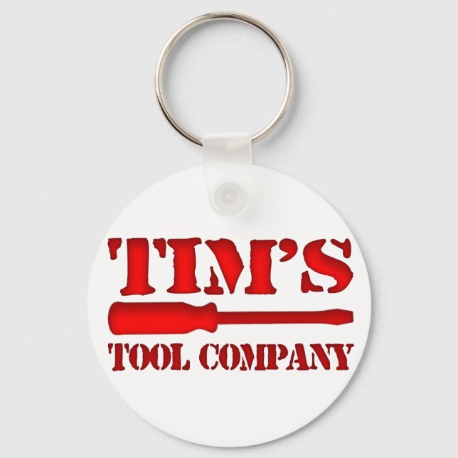 Tim's Tool Company Key Ring (Front)