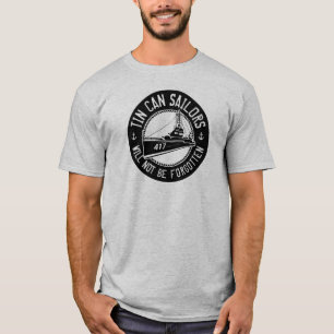 Tin Can T-Shirt - black ring