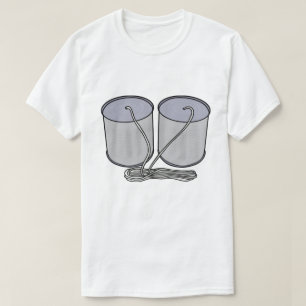 Tin Can Telephone T-Shirt