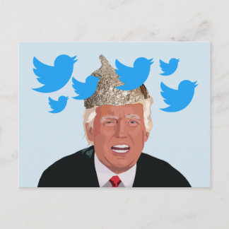 Tin Foil Trump Postcard