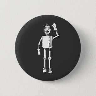 Tin Man 6 Cm Round Badge