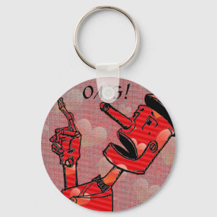 Tin Man Keychain