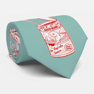 Tin of baked beans tie