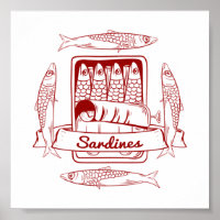 Tin of sardines