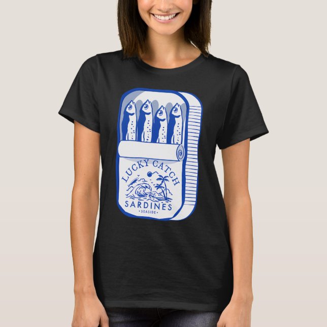 Tin of Sardines T-Shirt (Front)