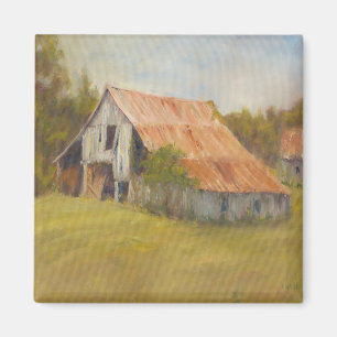 Tin Roof Barn Magnet