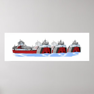 Tin Stacker AAA Trio Poster