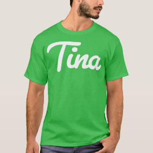 Tina Cursive Script T-Shirt