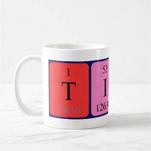 Tindra periodic table name mug