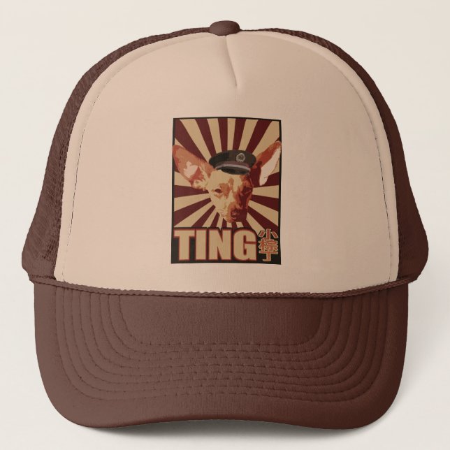 TING Regime Uniform Helmet Trucker Hat (Front)