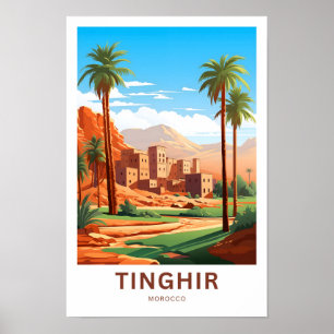 Tinghir Morocco Travel Print