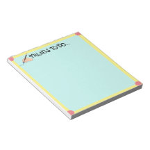 Tings to do... Personalised Notepad 