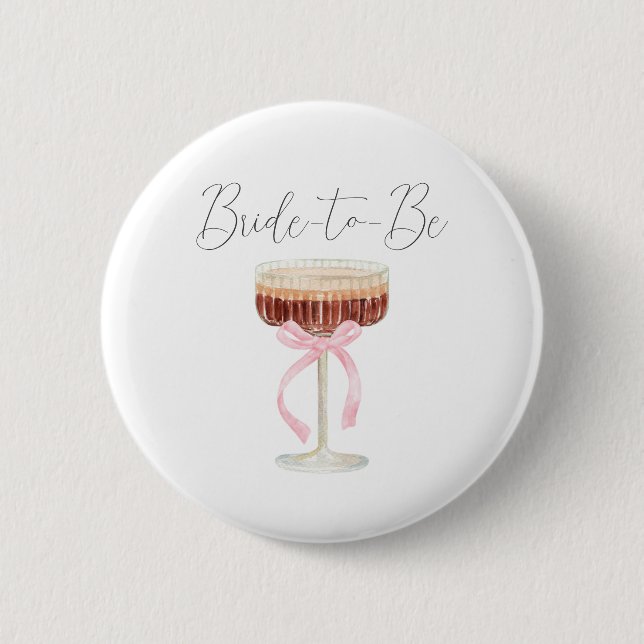 Tini Bit Closer Bridal Shower  6 Cm Round Badge (Front)