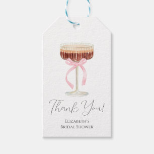 Tini Bit Closer Bridal Shower Gift Tags