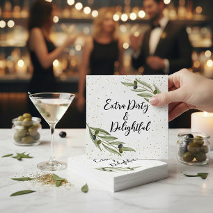 Tini Bit Of Fun Martini Soirée Napkin