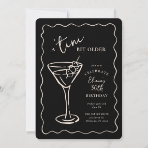 Tini Bit Older 30th Birthday Party Invitation