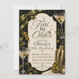 Tini Bit Older Birthday Party Invitation