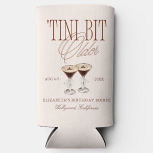 'Tini Bit Older Espresso Martini Birthday Seltzer Can Cooler