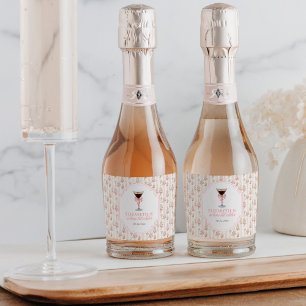 'Tini Bit Older Espresso Martini Coquette Birthday Sparkling Wine Label