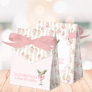 'Tini Bit Older Martini Coquette Birthday Favour Box