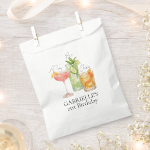 Tini Bit Older Martini Happy 21st Birthday Favour Bags