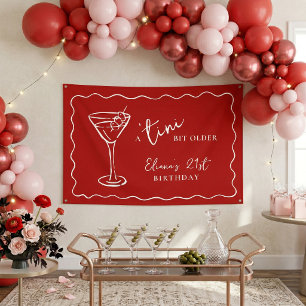 Tini Bit Older Personalised Birthday Party Banner