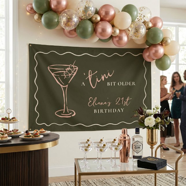 Tini Bit Older Personalised Birthday Party Banner (Creator Uploaded)