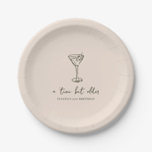 Tini Bit Older Personalised Birthday Party Paper Plate