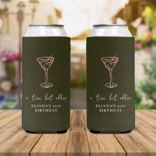 Tini Bit Older Personalised Birthday Party Seltzer Can Cooler