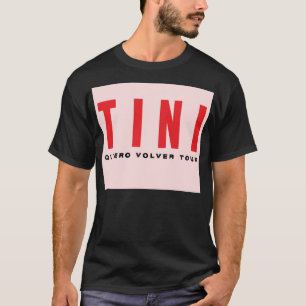 TINI - Quiero Volver Tour! (PINK version!) Travel  T-Shirt
