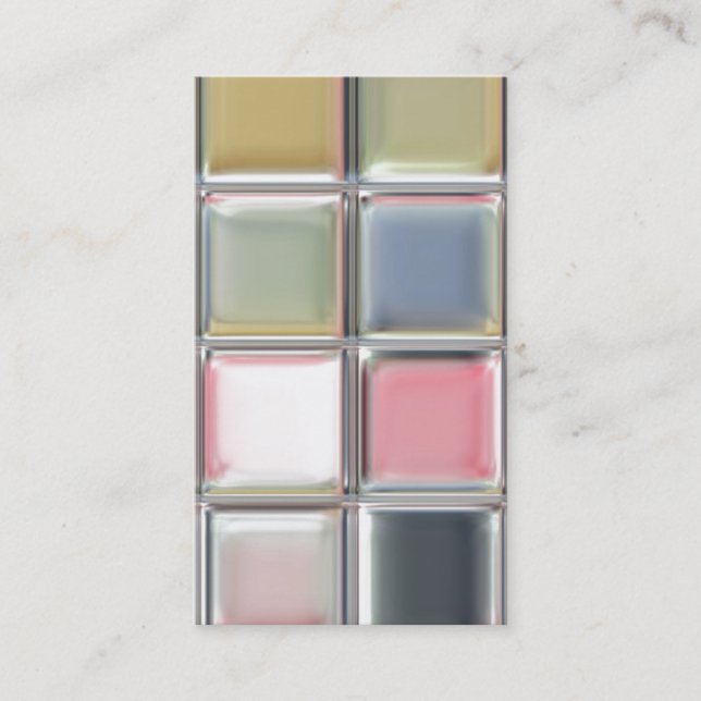 TinkerTile customisable template business cards (Front)