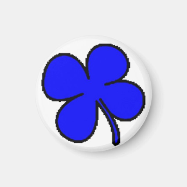 Tink's Blue Clover Collection Magnet (Front)