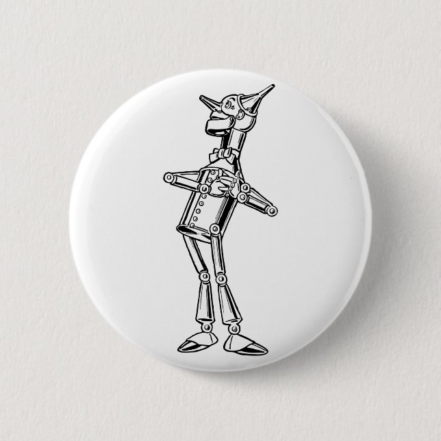 Tinman in Love 6 Cm Round Badge (Front)
