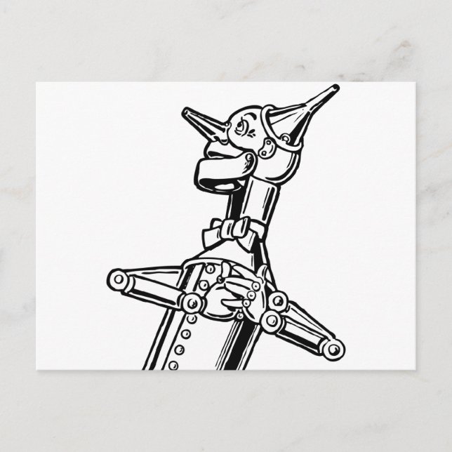 Tinman in Love Postcard (Front)