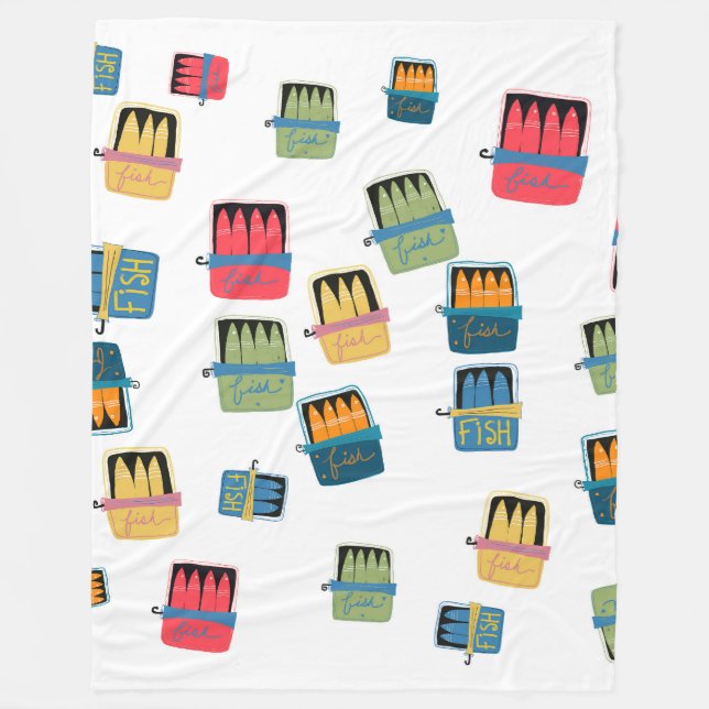 Tinned Fish blanket (Front)