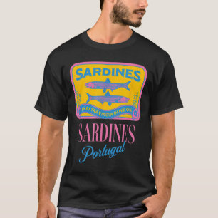 Tinned Fish Tinned Sardines Tin Fish Portugal Ital T-Shirt