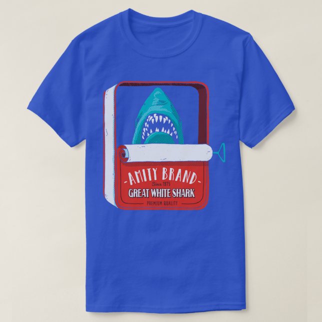 Tinned Shark T-Shirt (Design Front)