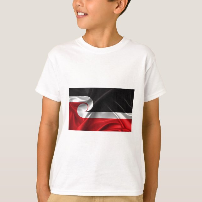 Tino Rangatiratanga flag T-Shirt (Front)