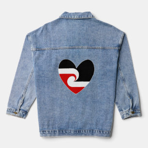 Tino Rangatiratanga Maori flag Denim Jacket