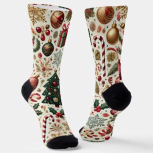 Tinsel and Twinkle Socks