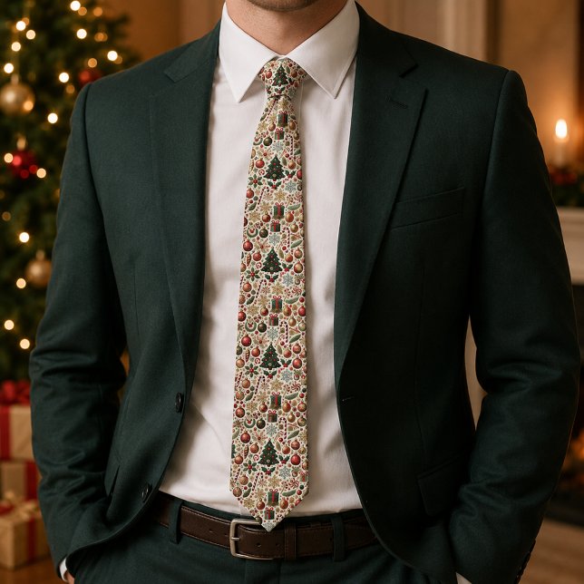 Tinsel and Twinkle Tie (Creator Uploaded)