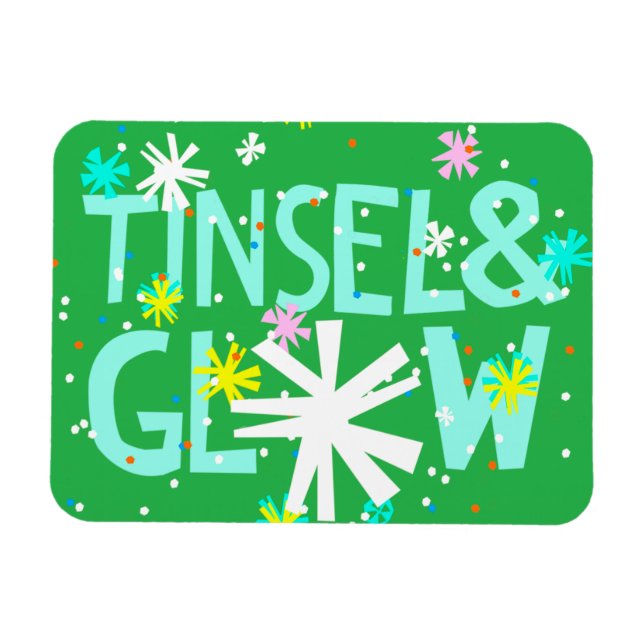 Tinsel & Glow Magnet (Horizontal)