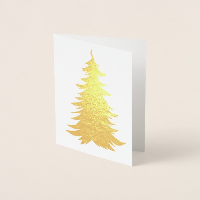 TINSEL Holiday Card Gold (Front)